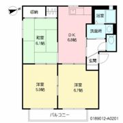 Vida，Valuge A棟の間取り画像