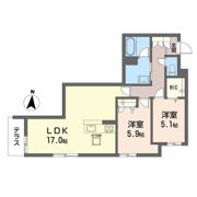 WithPlus上熊本駅前の間取り画像