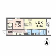 DEUXリジエールの間取り画像