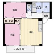 Residence COMFORT Bの間取り画像