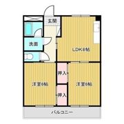 グレース犬山Ⅰの間取り画像