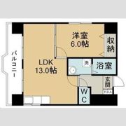 シャンボール第二片平の間取り画像