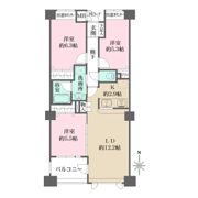 アボリアスコート笹塚ウエストの間取り画像