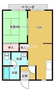 サンライフ加須B棟の間取り画像