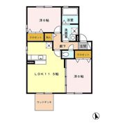 リビングタウン寒沢 Cの間取り画像