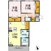 シティアタゴの間取り画像