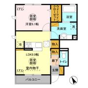 メゾングレース Lの間取り画像