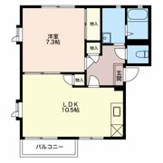 メゾン百石Aの間取り画像