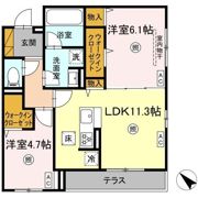 Aigrette(エグレット)の間取り画像