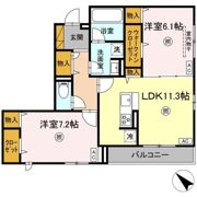 Aigrette(エグレット)の間取り画像