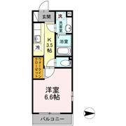 ディアコートの間取り画像