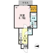 ベルデュールの間取り画像