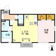 Seyny南浅井 Bの間取り画像