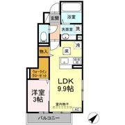 GRAND D-ROOM中条の間取り画像