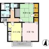 セジュールかあさの間取り画像