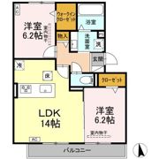 ベレンジュの間取り画像