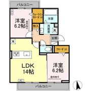 ベレンジュの間取り画像