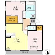 アコール上野の間取り画像