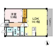 ラビアン・ローゼの間取り画像