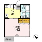 ロジュマン ラフォーレⅡの間取り画像