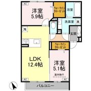 D-residence東川口Sの間取り画像