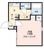 グランクオール中村南の間取り画像