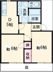フレグランス打田の間取り画像