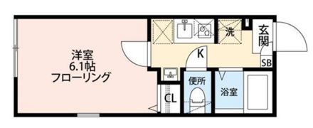 グランクオール中村南の間取り画像