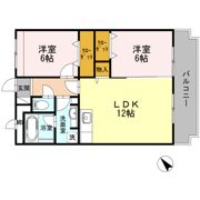 ヒルズウォークKの間取り画像