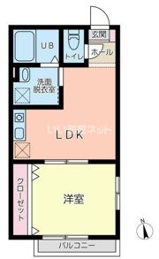 クスノキテラスの間取り画像