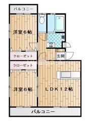 レジェン清水壱号館の間取り画像