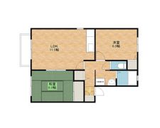 A．P．ひらきの間取り画像
