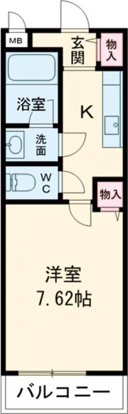 カルティエ3Mの間取り画像