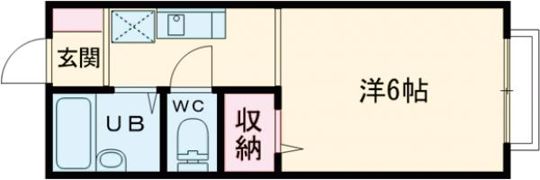 プレジール1の間取り画像