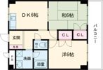 ハイツアムールの間取り画像