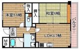 オークハウスの間取り画像