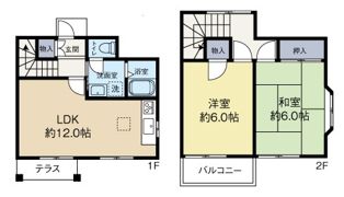 テラスハウス本郷の間取り画像