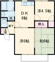 アーバンハイツ小路口Bの間取り画像