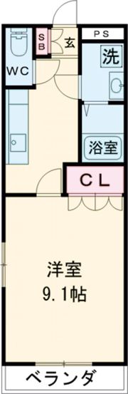 K＆Yの間取り画像