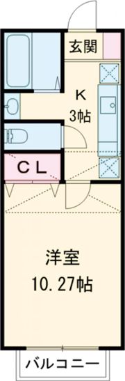アフォリステーションノース壱番館の間取り画像
