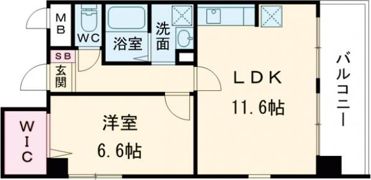 パレボヌールの間取り画像