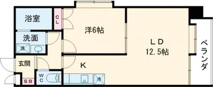 ダイコー新町の間取り画像