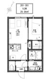 KEIAI RESIDENCE 松戸の間取り画像