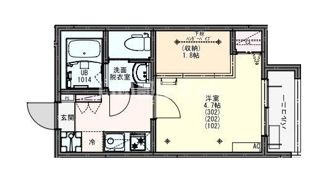 KEIAI RESIDENCE北越谷の間取り画像