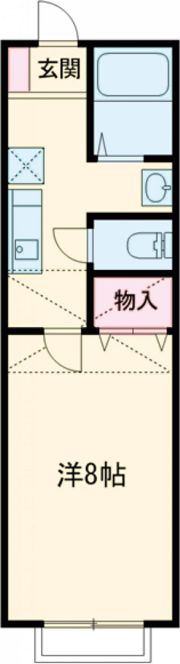 カサフロール弐番館の間取り画像
