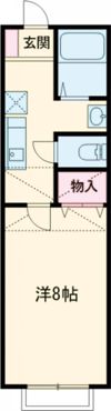 カサフロール弐番館の間取り画像