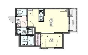 KEIAI RESIDENCE北越谷の間取り画像