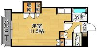 ロイヤルセブンハイツの間取り画像