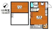 フルーヴHIRAOの間取り画像
