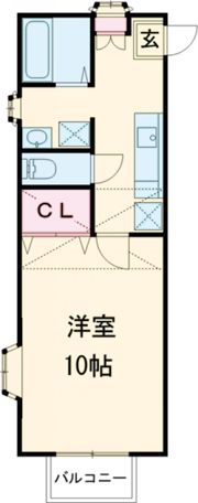 エストメルベーユ荒井壱番館の間取り画像